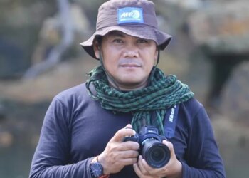 Fotografer Agence France-Presse (AFP), Chaideer Mahyuddin. FOTO/Dok. Pribadi.