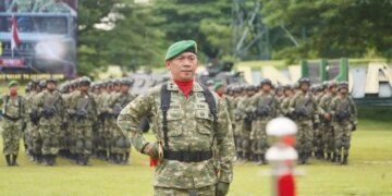 250 Siswa Komcad Matra Darat 2026 Tuntaskan Pendidikan di Rindam Iskandar Muda