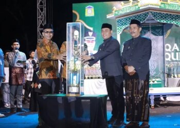 Raih Nilai 205, Kafilah Peukan Bada Juara Umum MTQ ke-35 Aceh Besar
