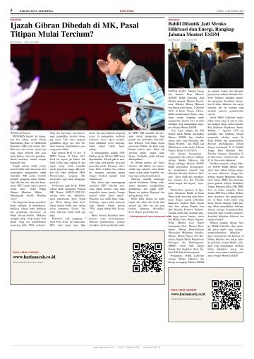 Halaman 5 Harian Aceh Indonesia edisi Kamis, 1 Oktober 2026