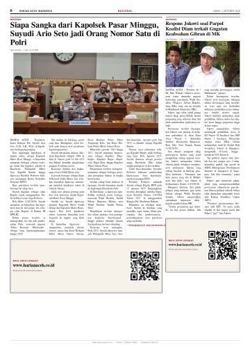 Halaman 6 Harian Aceh Indonesia edisi Kamis, 1 Oktober 2026