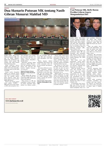 Halaman 11 Harian Aceh Indonesia edisi Selasa, 6 Oktober 2026