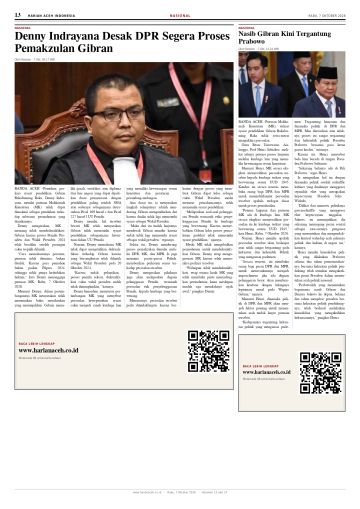 Halaman 13 Harian Aceh Indonesia edisi Rabu, 7 Oktober 2026