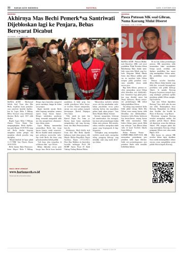 Halaman 11 Harian Aceh Indonesia edisi Kamis, 8 Oktober 2026