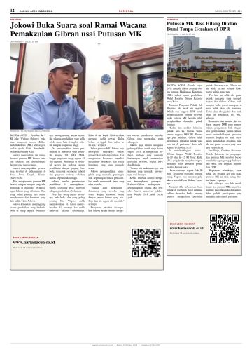 Halaman 12 Harian Aceh Indonesia edisi Kamis, 8 Oktober 2026