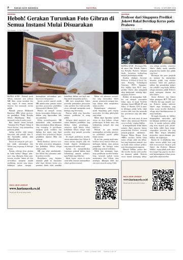 Halaman 5 Harian Aceh Indonesia edisi Selasa, 13 Oktober 2026