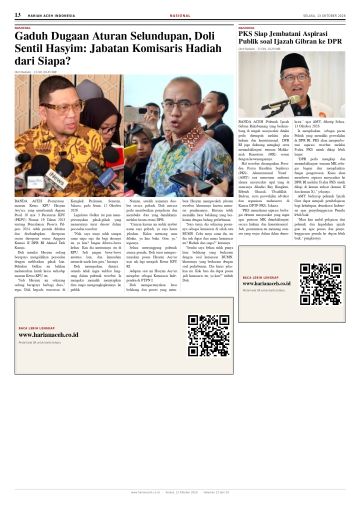 Halaman 13 Harian Aceh Indonesia edisi Selasa, 13 Oktober 2026