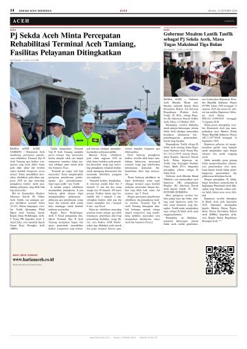 Halaman 14 Harian Aceh Indonesia edisi Selasa, 13 Oktober 2026