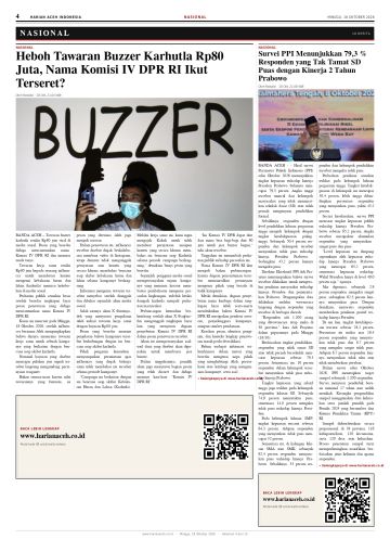 Halaman 4 Harian Aceh Indonesia edisi Minggu, 18 Oktober 2026