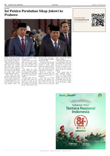 Halaman 11 Harian Aceh Indonesia edisi Minggu, 18 Oktober 2026