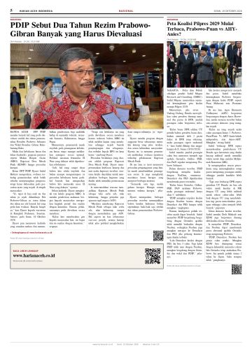 Halaman 5 Harian Aceh Indonesia edisi Senin, 19 Oktober 2026
