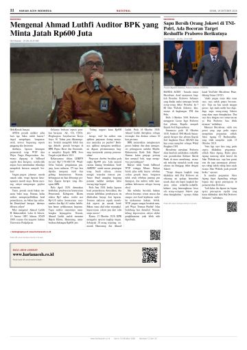Halaman 11 Harian Aceh Indonesia edisi Senin, 19 Oktober 2026