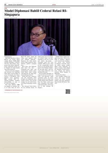 Halaman 15 Harian Aceh Indonesia edisi Jumat, 30 Oktober 2026