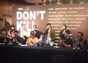 Jumpa pers Don&amp;#39;t Kill Music di Jakarta (markuat/tabloidbintang.com)