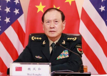 Menteri Pertahanan China Jenderal Wei Fenghe. FOTO/Net