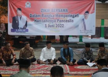 Bersama Ulama, Pemkab Aceh Barat Gelar Zikir Sambut Harlah Pancasila