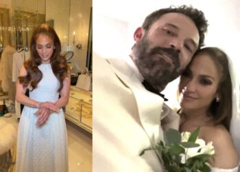 Sehari Setelah Dinikahi Ben Affleck, Jennifer Lopez Pamer Cincin Kawin di Ranjang