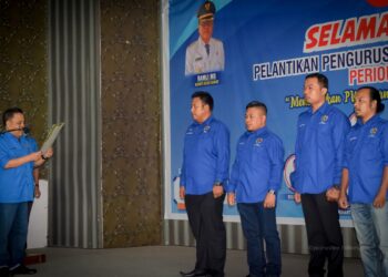 Hadiri Pelantikan Ketua PWI, Sekda Marhaban Ajak Wartawan Majukan Daerah