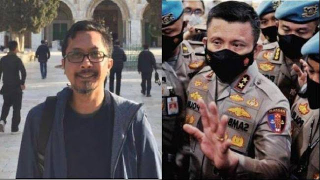 Bekas staf dan Penasihat Ahli Kapolri, Fahmi Alamsyah (kiri), tersangka kasus pembunuhan berencana hingga menewaskan Brigadir Nopriansyah Yosua Hutabarat, Irjen Pol Ferdy Sambo. FOTO/Kolase