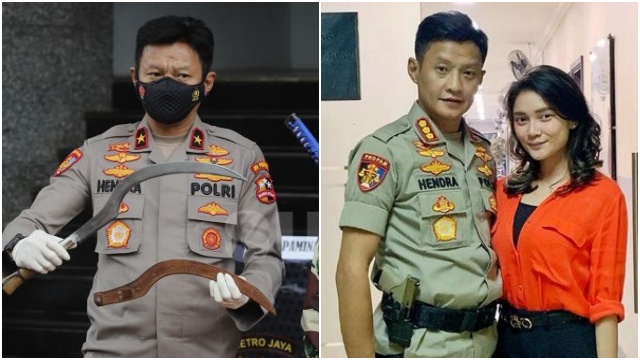 Brigadir Hendra Kurniawan merupakan salah satu sosok yang terseret kasus Brigadir J. FOTO/Kolase