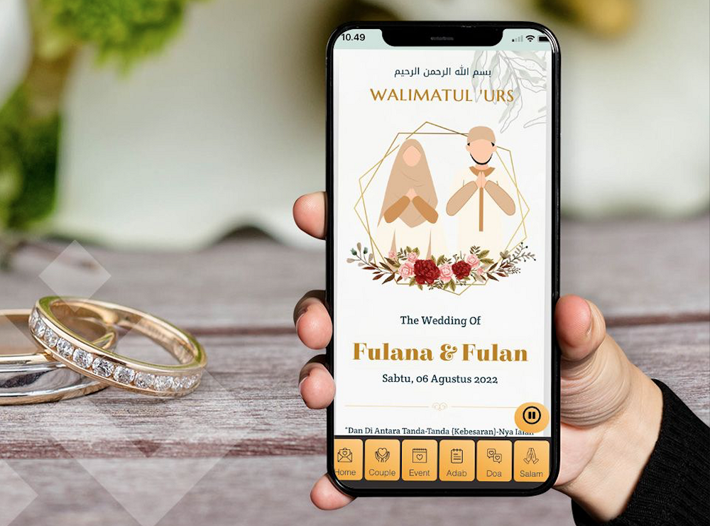 Jasa Pembuatan Undangan Digital Berbasis Syari Menyapa Indonesia, Seperti Apa?