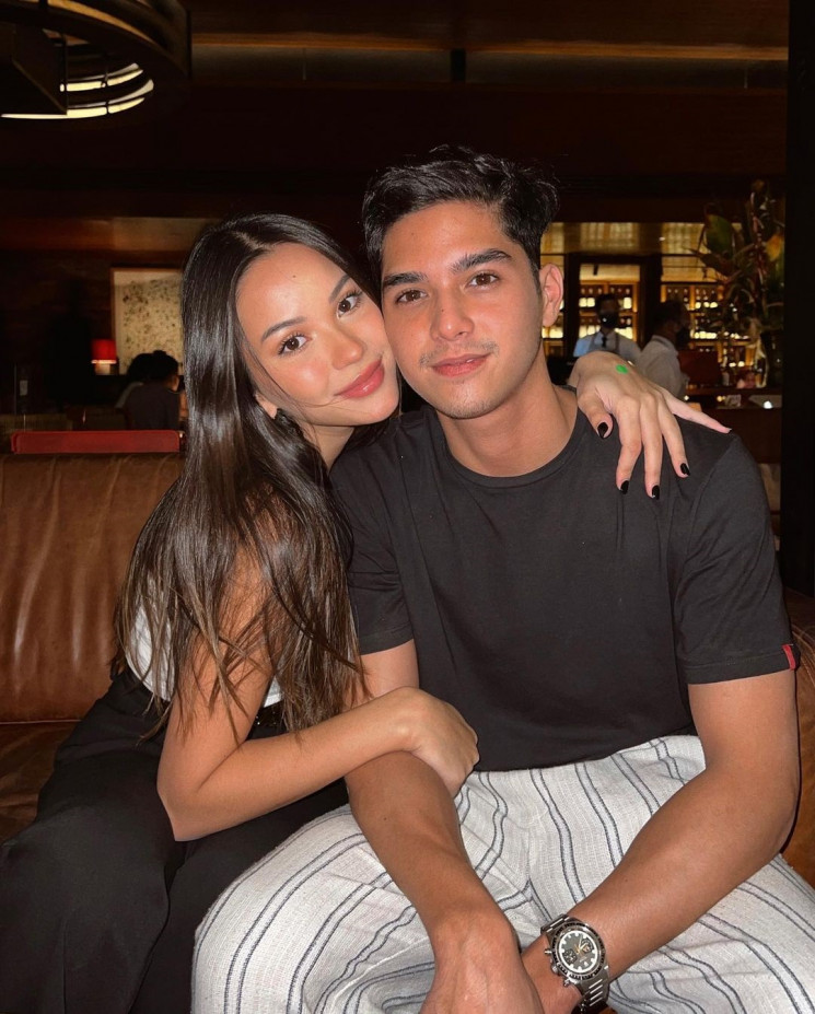 Alyssa Daguise dan Al Ghazali. (Instagram)