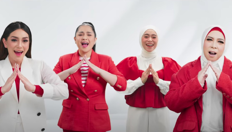 Rayakan HUT Ke-77 RI, Nagita Slavina Kolaborasi Bareng Melly Goeslaw hingga Lesti Kejora di Video Klip Rumah Kita