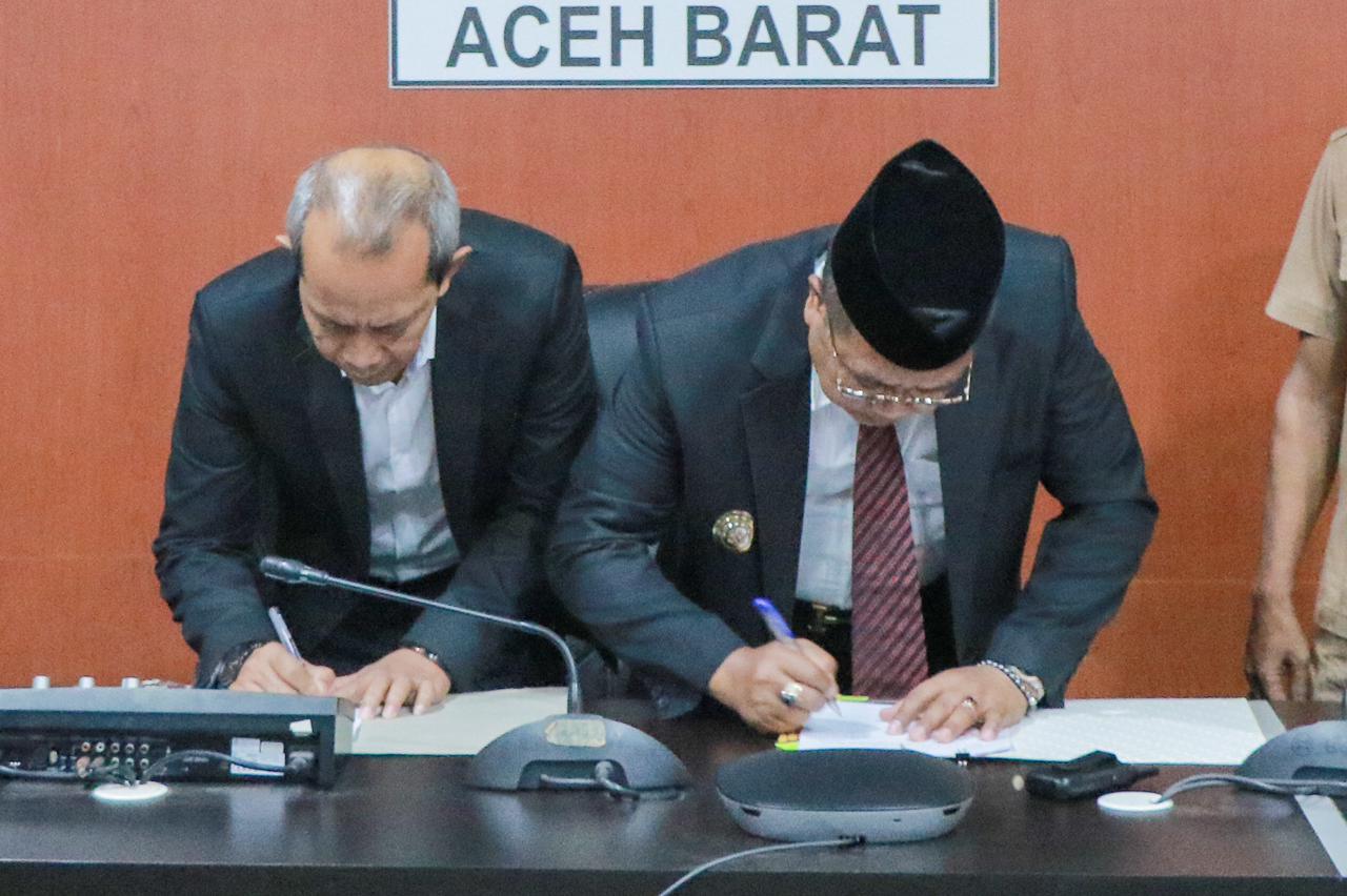 Pasang TV Robot di Meulaboh, Pemkab MoU Dengan Antara Digital Media