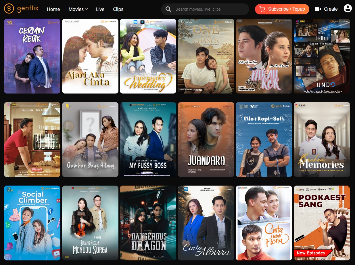 Tren Web Series Semakin Berkembang, Genflix Hadirkan Banyak Series Lokal