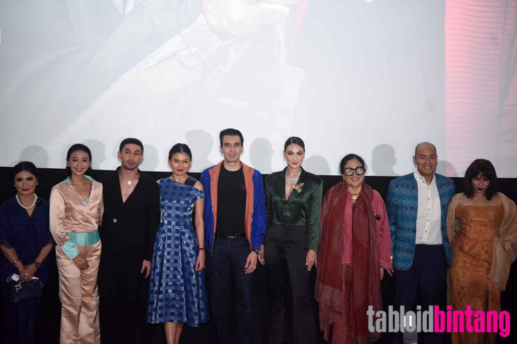 Jumpa pers film Mendarat Darurat di Plaza Indonesia, Jumat (2/9/2022)