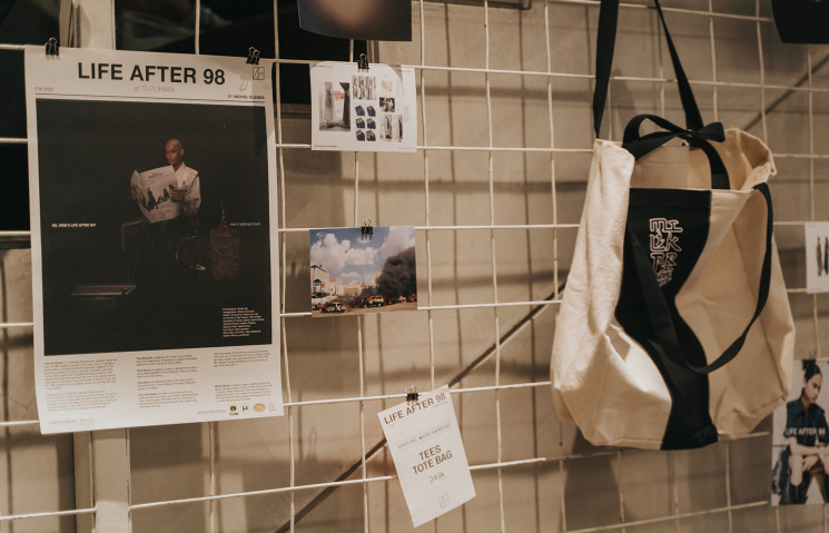 Desainer muda Nichol Elenna merilis koleksi busana yang diberi tajuk Life After 98. (Istimewa)