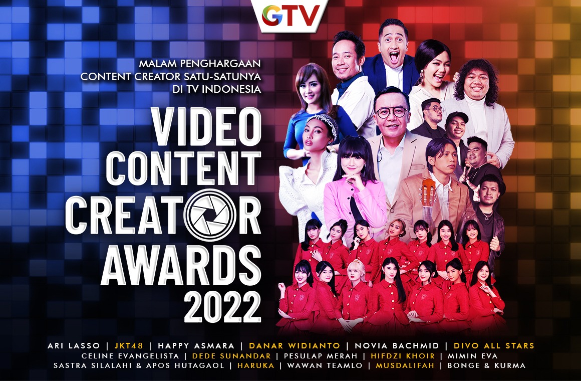 Ari Lasso hingga JKT48 Meriahkan Malam Puncak Video Content Creator Awards 2022