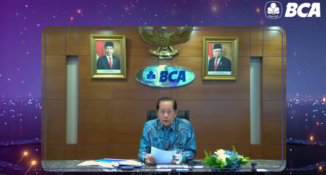 Presiden Direktur PT Bank Central Asia Tbk (BCA) Jahja Setiaatmadja. FOTO/Net