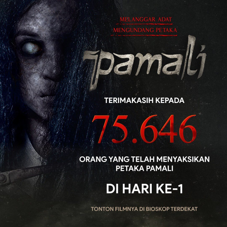 Film Pamali Dapat Sambutan Cukup Meriah di Hari Pertama, Efek dari Promo Buy 1 Get 1?