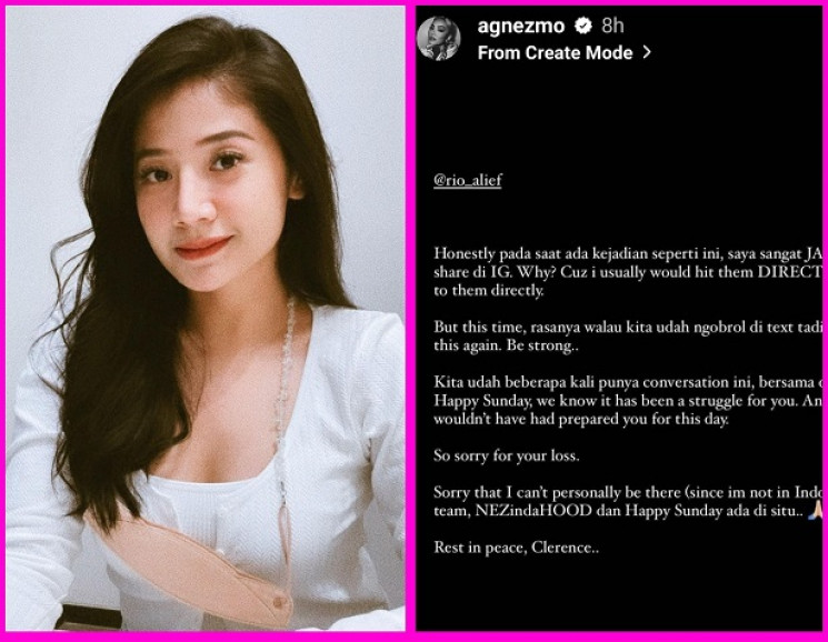 Jarang Terjadi, Agnez Mo Beri Ucapan Duka di Media Sosial: Be Strong