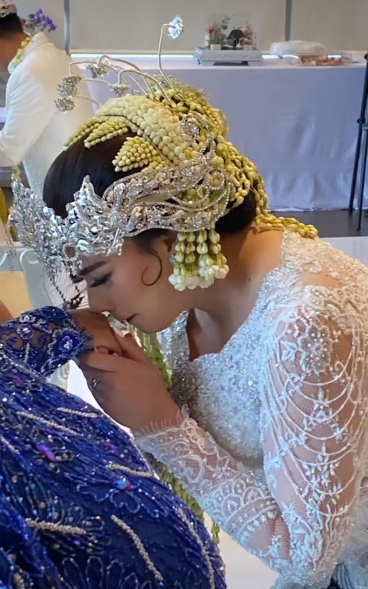 foto nikah Catherine Wilson oleh&amp;nbsp;@wawanardian_
