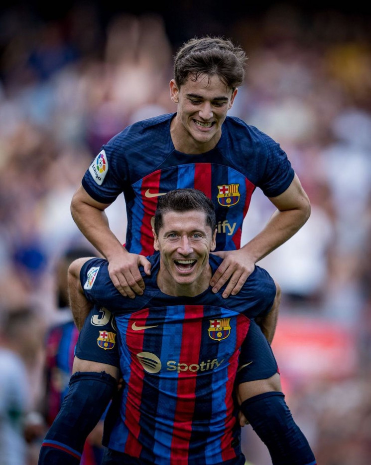 Barcelona turun kasta lagi. (Instagram)