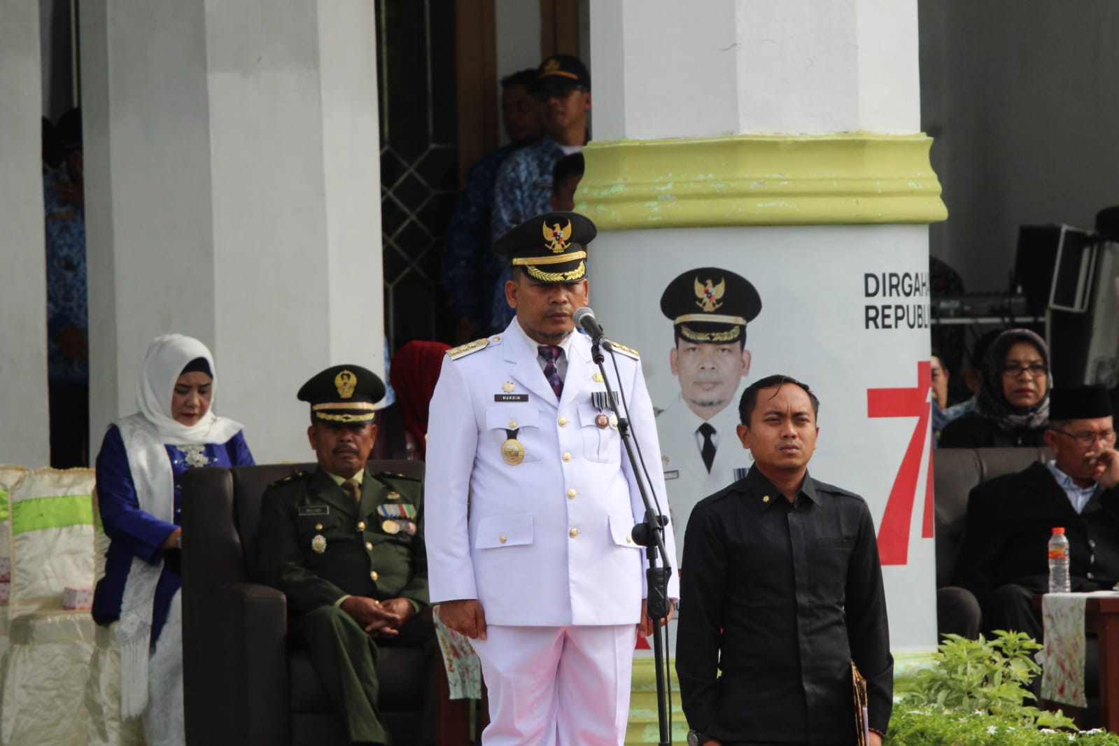 Pj Bupati Aceh Jaya Pimpin Upacara Hari Pahlawan Tahun 2022