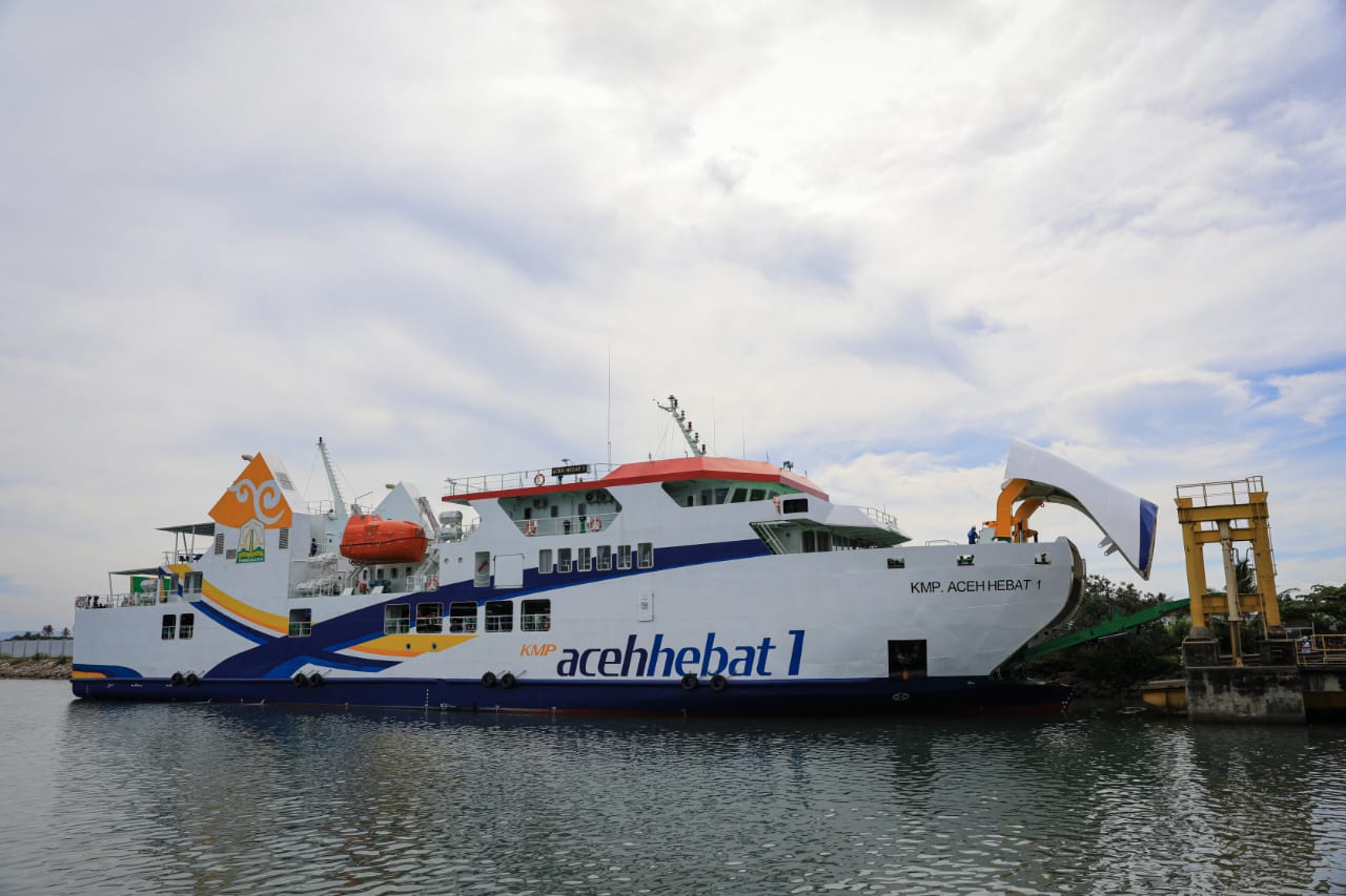 Kapal Aceh Hebat yang dibeli Pemerintah Aceh dengan menggunakan APBA Tahun 2019-2020 (Tahun Jamak/Multiyears). FOTO/Net