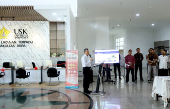 Rektor USK Resmikan Unit Layanan Terpadu FMIPA
