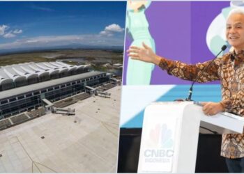 Ganjar Pranowo Singgung Bandara dan Pelabuhan Dibangun Era Jokowi Sepi Penumpang