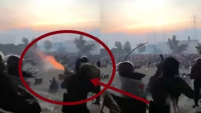 Kerusuhan Pecah di Stadion Gelora Joko Samudro, Polisi Tembakkan Gas Air Mata, Massa Balas Lempar Batu