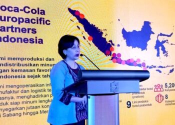 Public Affairs, Communication & Sustainability Director for Indonesia and PNG Coca-Cola Europacific Partners (CCEP) Lucia Karina. FOTO/Dok. Coca-Cola. Ⓒ Hak cipta foto di atas dikembalikan sesungguhnya kepada pemilik foto
