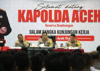 Kapolda Aceh Apresiasi Kinerja Personel Polres Aceh Utara