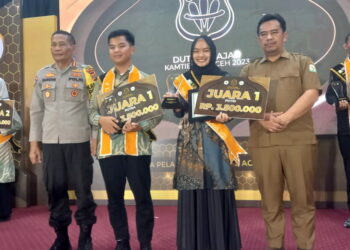 Duta Pelajar Kamtibmas Perwakilan Aceh Singkil Raih Juara 1 dan 2  tingkat  Provinsi