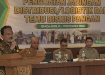 Asisten II Buka Kegiatan Temu Bisnis Pelaku Usaha Pangan di Aceh