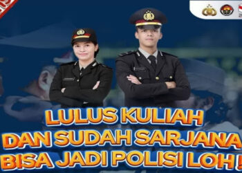 Polri Buka Pendaftaran Calon Perwira Melalui SIPSS Tahun 2024, Lulusan D4, S1 dan S2 Merapat!