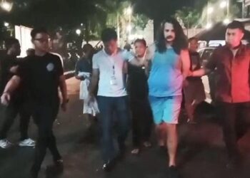 Ditangkap karena Pukul Satpam, WN AS di Bali Melawan dan Malah Pukul Polisi