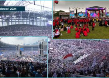 Adu Meriah Kampanye Penutup Anies, Prabowo, Ganjar Jelang Masa Tenang Pilpres 2024