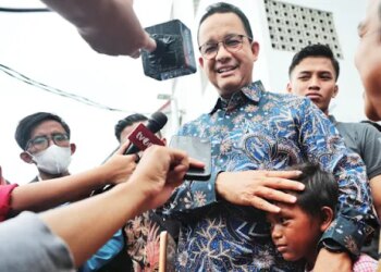 Calon Presiden Nomor urut satu, Anies Baswedan menyoroti belembungnya suara Partai Solidaritas Indonesia (PSI) dan minta Jokowi untuk bertanggung jawab. FOTO/Net. Ⓒ Hak cipta foto di atas dikembalikan sesungguhnya kepada pemilik foto